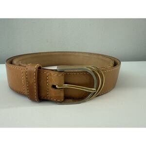 rare vintage HARNESS HOUSE 3731- Patina Leather Belt Size-36